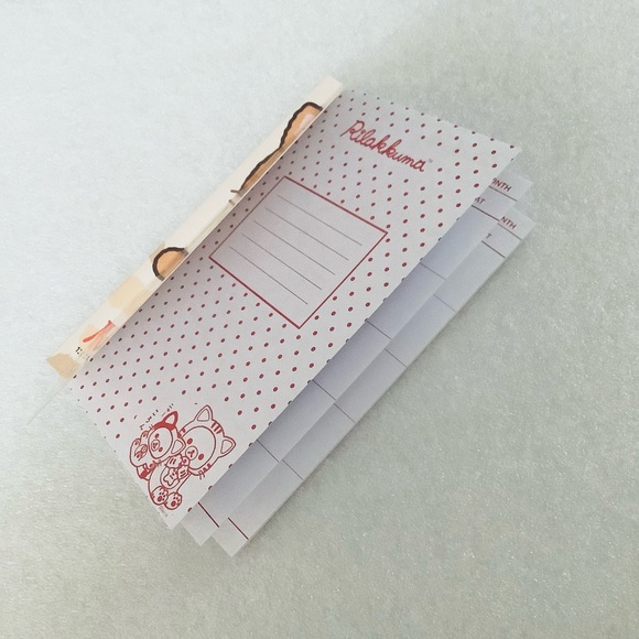 San-X Rilakkuma 12M weekly calendar - Picture 3 of 4